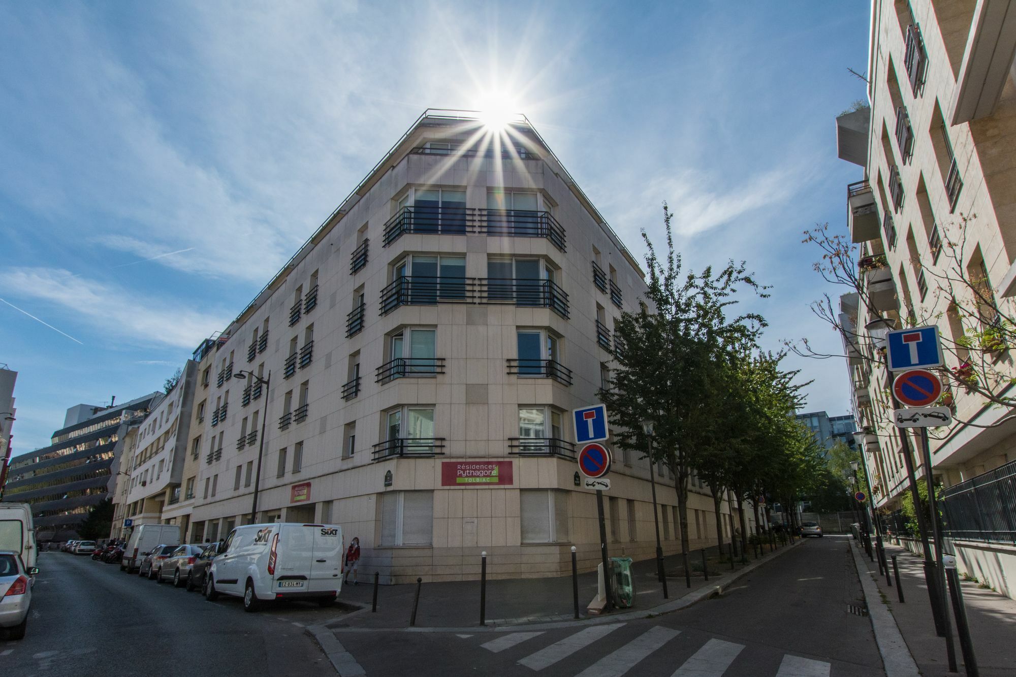 Apparthotel Pythagore Tolbiac Paris Eksteriør bilde